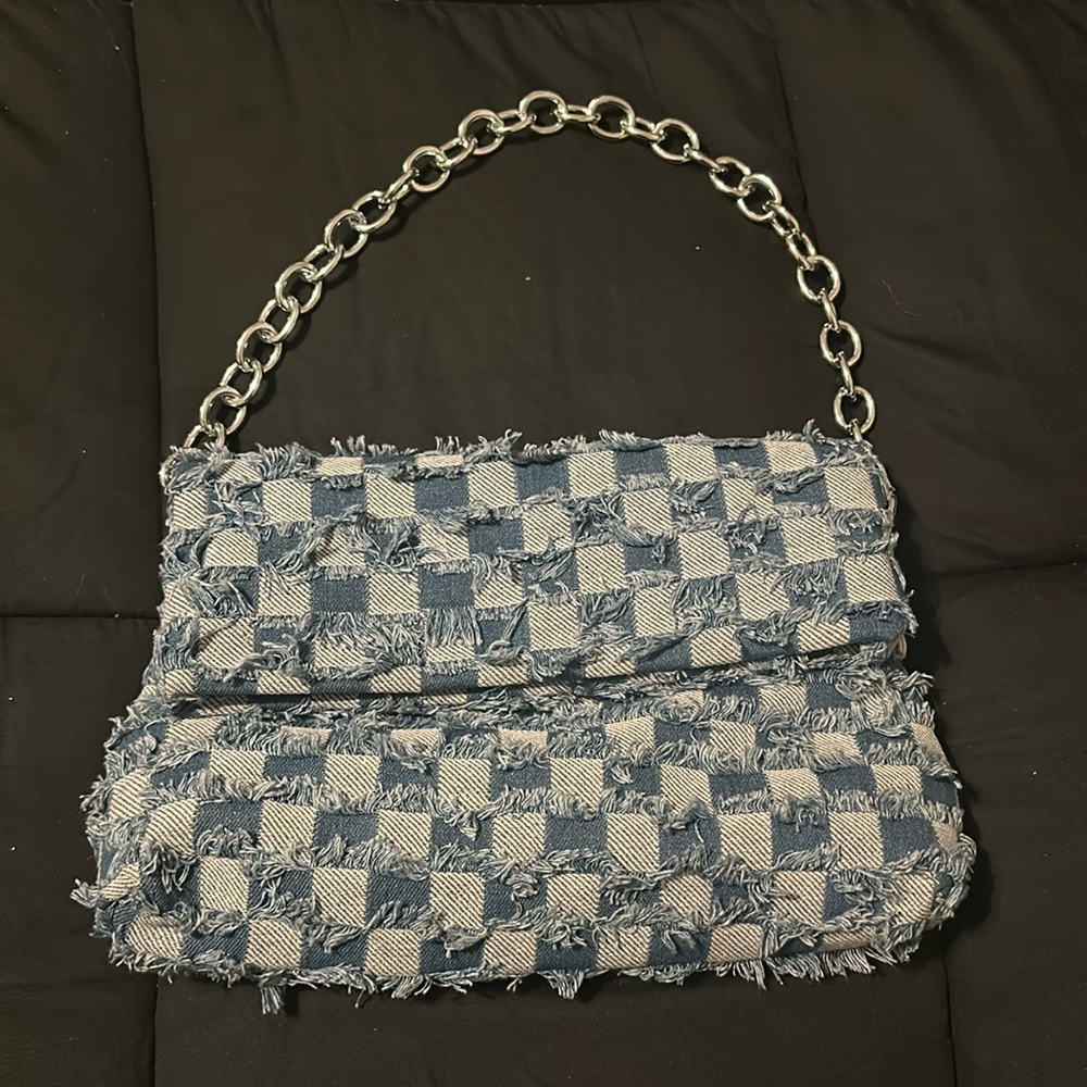 Never Worn Jean flap over purse